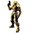 Halo Gold Spartan Play Arts Kai Action Figure